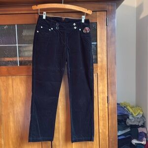 Oilily vintage velvet pants 36 European but cut small